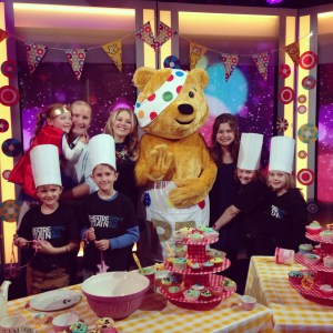 Children In Need cakes