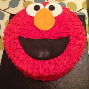 Elmo Cake
