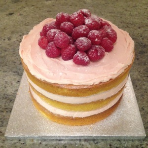 Lemon & Raspberry Cake