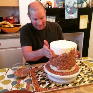 Cake sprinkles
