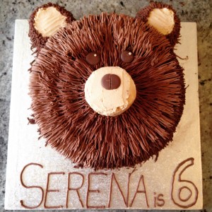 Teddy bear cake