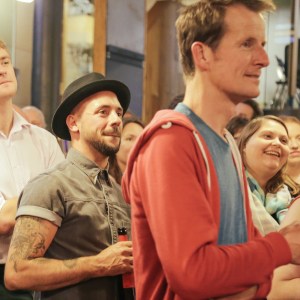 Stu & Ian from this year's series of Bake Off - top blokes the pair of them and it was great to meet them, have a few drinks and share in the crazy experience