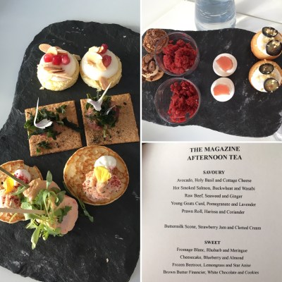 Magazine afternoon tea