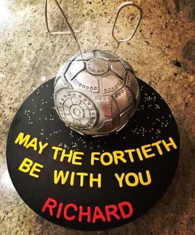 Death Star cake