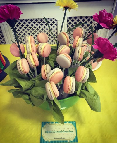 Macaron flowers