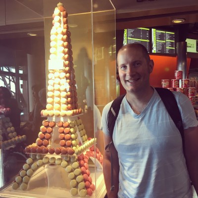 Eiffel macaron tower