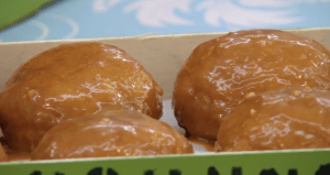 Toffee Apple Doughnuts